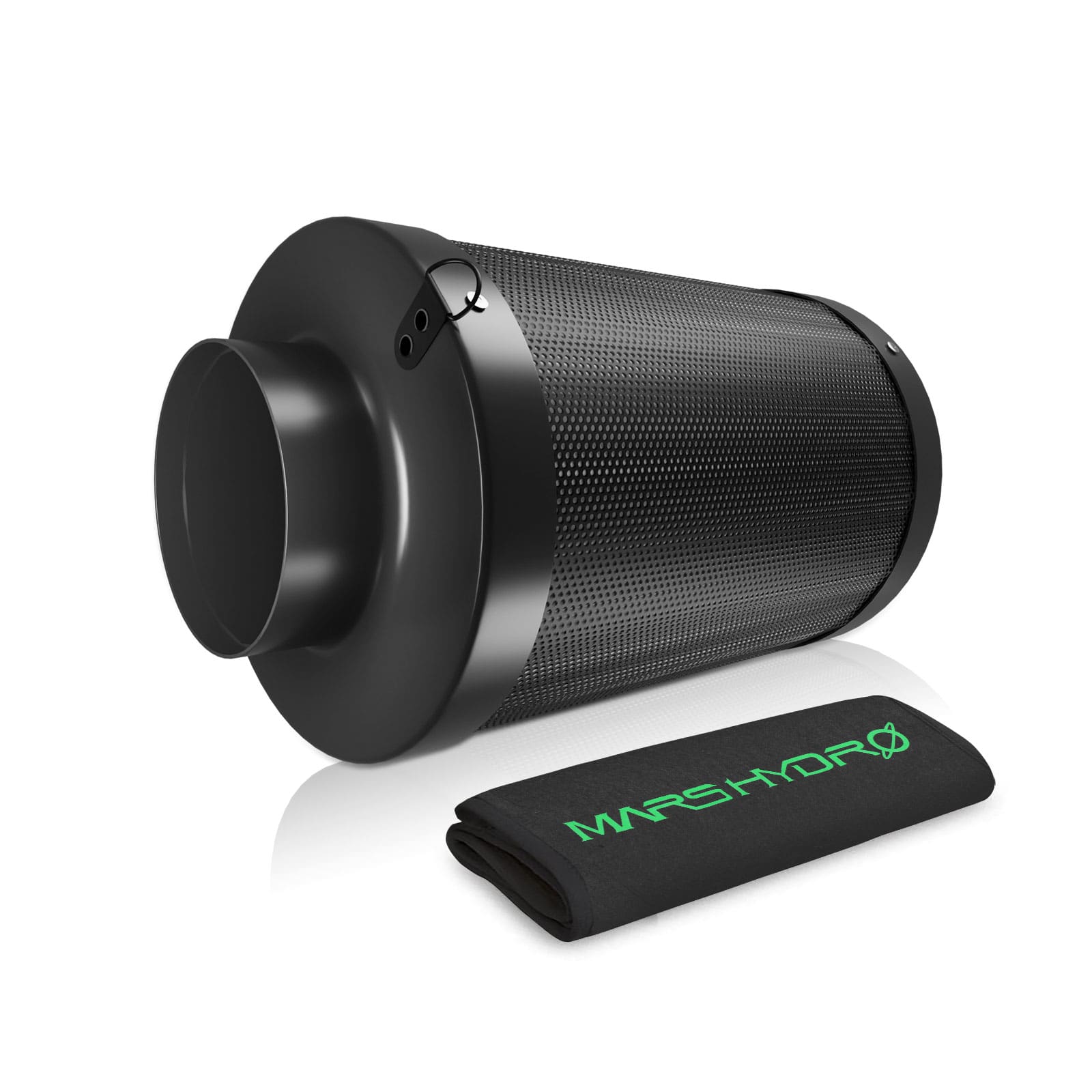 Mars Hydro 4″ (100mm) Nachfüllbarer Inline-Aktivkohlefilter Geruchskontrolle