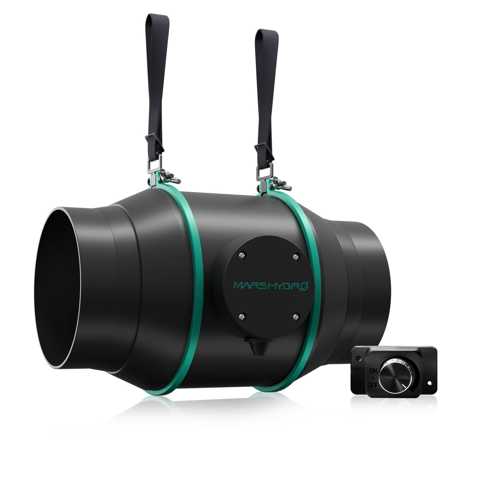 Mars Hydro 6″ (150mm) Inline-Kanalventilator mit Geschwindigkeitsregler