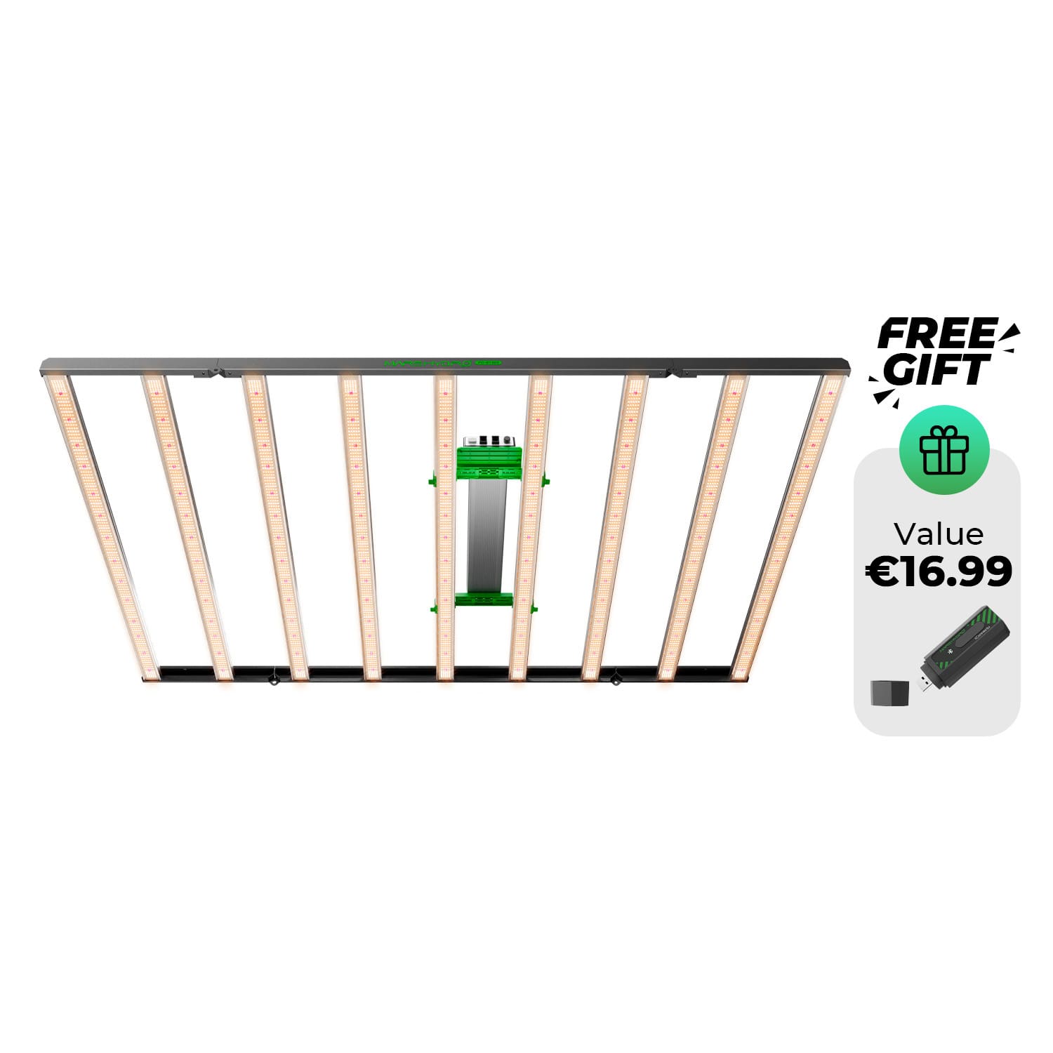 Mars Hydro Smart Dimmable FC-E 1200W LED Grow Lampe Vollspektrum Gewerblich Medizinisch CO2 Innenbereich